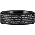 thumbnail image 5 of The Lord's Prayer Matthew 69:13 Tungsten Carbide Ring, 5 of 7