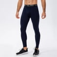 thumbnail image 6 of Men Compression Pants Autumn Winter Sports Fitness Running Pants Basketball Workout Tights Gym Training Leggings With Pocket GRAY S, 6 of 6