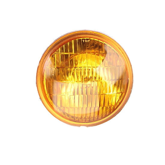 Replacement 12 Volt Vintage Style Fog Light Bulb, Amber Lens