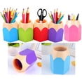 thumbnail image 4 of Desktop Storage Pen Holder,Pencil Pot for Office Desk,Stationery Storage for Markers Pens Scissors, 4 of 5