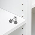 thumbnail image 1 of Luxshiny 100Ud Soportes Para Estantes De Gabinete En Metal Plateado Resistente Y Multifuncional Para Uso En Muebles, 1 of 6