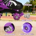thumbnail image 5 of JZY Children's Adjustable Roller Skates for Boys & Girls – Full Light-Up Wheels, Suitable for Beginners Aged 5-8 & 8-12, Ideal for Indoor & Outdoor Sports, 5 of 7