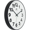 thumbnail image 2 of Infinity Instruments Orbit Wall Clock, Black, 12", 2 of 7
