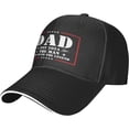 thumbnail image 2 of Dad Est 2024 Hat Gifts for Dad Cap New Dad Gifts Father's Day Hat Women Men Baseball Cap Funny Gifts Trucker Hat, 2 of 8