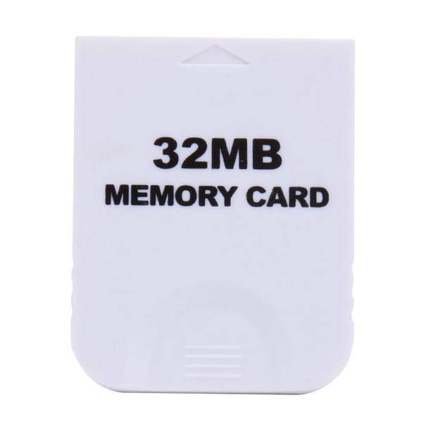 Práctica Tarjeta Memoria para El Juego Wii Gamecube NGC (32 MB)