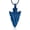 Blue, variant on Mens Urn Necklace for Ashes Stainless Steel Tribal Spearpoint Arrowhead Memorial Cremation Pendant Bereavement Keepsakes Jewelry for Loss of a Loved One