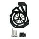 thumbnail image 3 of Protector de radiador para motocicleta, cubierta de radiador de aleación de aluminio de alto rendimiento, resistente al agua. Negro, 3 of 9