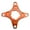 C, variant on High Strength Mountain Bike Crank Arm Chainwheel Adapters Direct Mount Chainring Converter to 104 110 130
