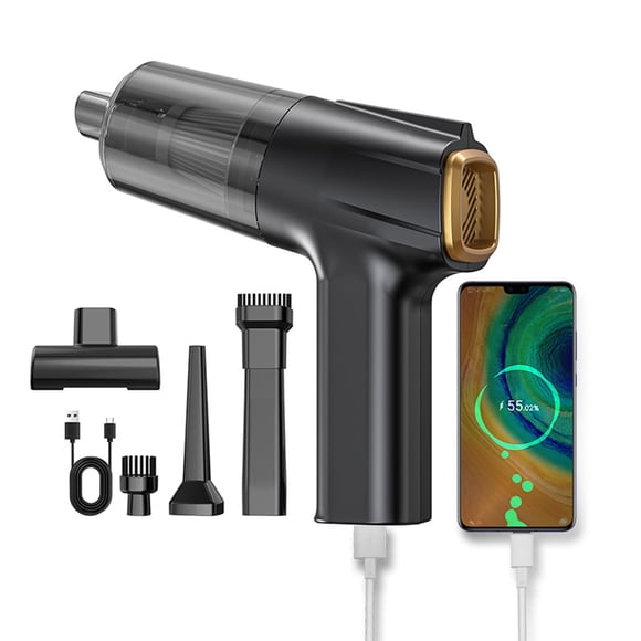 Zonao Sales Clearance Portable Vacuum Cleaner for Car,3 in 1 Cordless Handheld Car Vacuum,Long-Lasting Battery with Rechargeable Batteries for Car,Home
