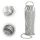 thumbnail image 5 of Bling Water Bottle Silver Rhinestone Glitter Bottle with Chain Rhinestone-Encrusted Stainless Steel Bottle 500ml, 5 of 5