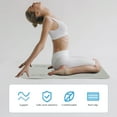 thumbnail image 2 of Grey TPE Jump Rope Mat for Home Workout with Nonslip Comfortable Surface 47.2 x 23.6 inches, 2 of 9