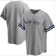 thumbnail image 1 of Nuevo Uniforme De Béisbol Cardigan Yankees Baseball Blank Ropa Deportiva De Verano Gris-Xxl(52), 1 of 2