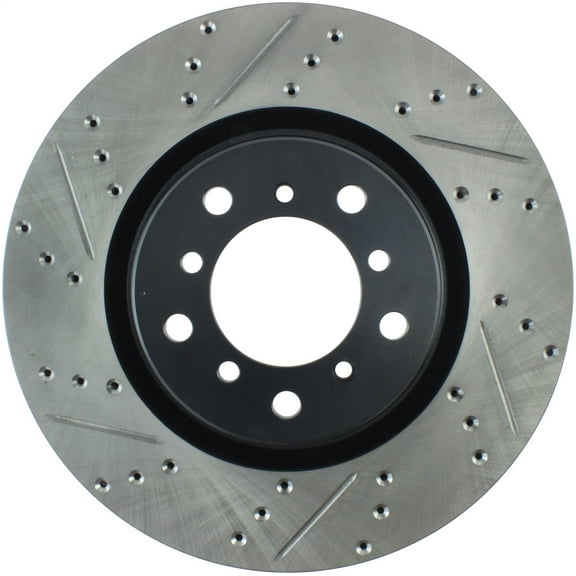 StopTech Slotted & Drilled Sport Brake Rotor Fits select: 2001-2006 BMW M3