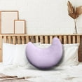 thumbnail image 6 of Wadada Moon Pillow, Cute Purple Moon Plush Throw Pillows for Adult, Moon Decor Throw Pillows for Room Living Bedroom Decorative, Soft Cushion Pillow, Moon Shaped Pillow as a Gift, 6 of 7