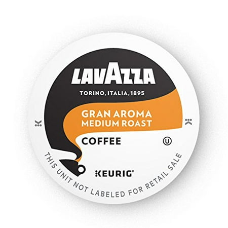 Lavazza Gran Aroma Single-Serve Coffee K-Cups for Keurig Brewer, 16