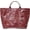 B, variant on PVC Tote Bag, Women Plastic Tote Bag Letters Print Handbag Hobo Bags for Work Shopping Gift