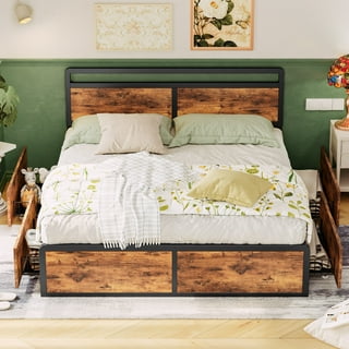LIKIMIO Beds Twin Full Queen King Size Beds Walmart