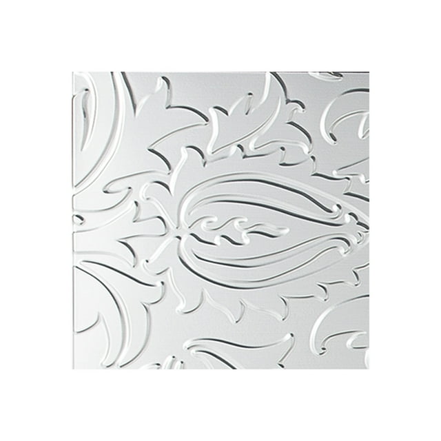 FASÄDE Easy Installation Nettle Brushed Aluminum Wall Panel Sample (12" X 12" Sample)