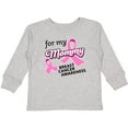 thumbnail image 3 of Inktastic For My Mommy Breast Cancer Awareness Boys or Girls Long Sleeve Toddler T-Shirt, 3 of 5