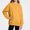 Yellow, variant on HAOTAGS Sweatshirts for Girls (3-15) Long Sleeve Casual Cotton Pullover Tops Hot Pink Size 8