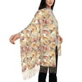 thumbnail image 4 of Sikiie Seashells Shawl Wraps Big Scarf Tassel Fall Winter Thick Scarf Warm Shawl Women Fall Gifts, 4 of 8