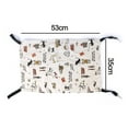 thumbnail image 5 of Hanging Cat Hammock, Pet Hammock for Cage, Adjustable Cat Bed Two Sides Comfortable/Waterproof Resting Sleepy Pad for Cats Small Dogs Rabbits or Other Small Animals, 5 of 5