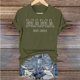 thumbnail image 4 of Camiseta Penkiiy para Mamá Mujer Mamá Vida Tees Gráficas Casual Lindas Tops Día de la Madre para Mamá XL Verde, 4 of 5