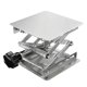 thumbnail image 1 of Plataforma elevadora manual de laboratorio Mesa elevadora ajustable en altura manual 100 * 100 mm, 1 of 7