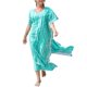 thumbnail image 1 of Vestido maxi de gran tamaño para mujer Tie Die Printed V Neck Beach Robe Cover Ups Abanopi Vestido, 1 of 7