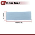 thumbnail image 5 of Unique Bargains 50 Pcs Sanding Discs Wet Dry Waterproof Hook&Loop Sandpaper for Woodworking, Automotive Refinishing 3.15Inch x 9.06Inch 120 Grit Blue Ceramic Abrasive, 5 of 6