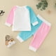 thumbnail image 2 of Gibobby Conjunto 2 uds. de pantalón para bebé Conjunto de ropa interior de manga larga para niños y niñas pequeñas, pantalones(M, 4-5 Años), 2 of 4