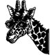 thumbnail image 1 of Estacas de metal con forma de jirafa para decoración de jardín, diseño de animales, de hierro, para exteriores, para árbol, patio, jardín, escultura de metal, regalo para inauguración de la casa,, 1 of 8