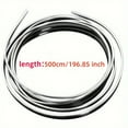 thumbnail image 2 of HLONK 5m Premium Chrome-Plated Car Door Edge Guard  Scratch & Dent Protection for Enhanced Vehicle Safety, 2 of 7