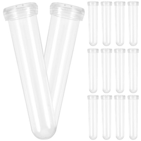 

50Pcs Plastic Flower Tubes Florist Flower Tubes Practical Flower Water Tubes