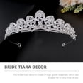 thumbnail image 3 of BRIGHTFUFU elegant style tiara Tiara Rhinestone 1Set Haircut Decoration, 3 of 6
