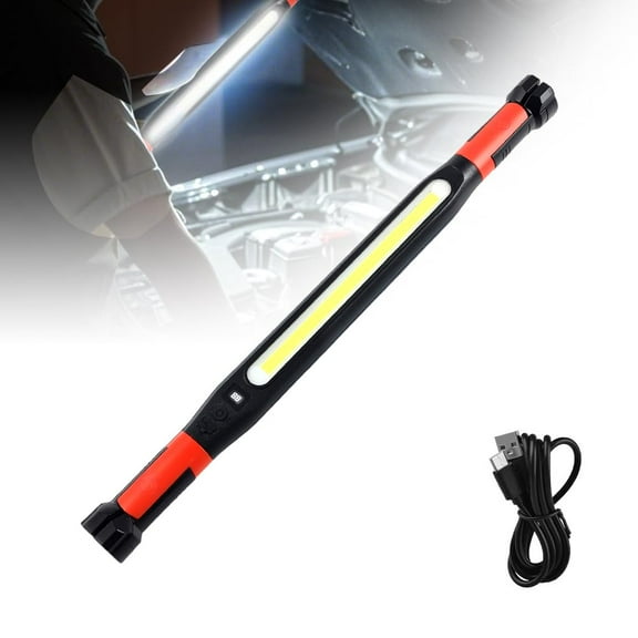 2026 New Magnetic Work Light, Under Hood Work Home Light Accessory Bar Rechargeable LED Work Light Bar, Under Hood Mechanic Light for Mechanic/Car Repairing/Garage
