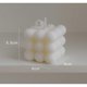 thumbnail image 2 of Bubble Cube Shape Scented Candle - White - 4 Pack, 2 of 5