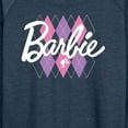 thumbnail image 3 of Barbie - Argyle - Women's Lightweight French Terry Long Sleeve Shirt, 3 of 5