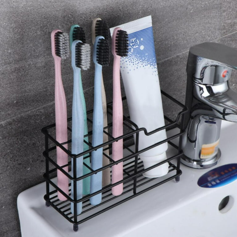 304 Stainless Steel Bathroom Toothbrush Holder Toothpaste Holder