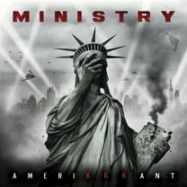 Ministry - Amerikkkant - Grey W/ Black & White Splatter - Music & Performance - Vinyl