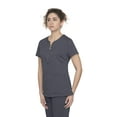 thumbnail image 5 of Healing Hands Purple Label Women's Jean 2-Pocket Scrub Top, 5 of 6