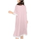 thumbnail image 5 of Conjunto de pijama de encaje con tirantes para mujer, mono de poliéster, hasta la pantorrilla, 5 of 5