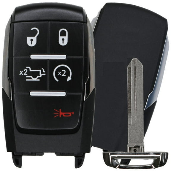 Replcament Smart Key Fob for Ram 2500 3500 4500 5500 models only 2024 FCC GQ4-76T GQ476T Part Number 68575429 68575429AA