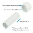 thumbnail image 4 of Adaptador de tapón de extremo de tubo Uxcell Grado de muebles 1 3-1/2", 4 of 7