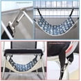 thumbnail image 5 of Hamaca para gatos, jaula transpirable para mascotas con correas ajustables y ganchos de metal, hamaca colgante de doble cara para gatos, hurones, cachorros y otros animales pequeños, 5 of 5