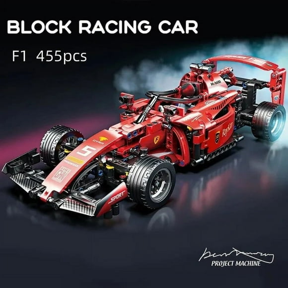 455PCS F1 RC Race Cars Sets MOC Remote Building Blocks Control Car Christmas Halloween Easter for Kits Building Toys