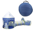 thumbnail image 2 of Tienda de Campaña para Niños, TÚnel de Rastro de 3 piezas Tiende Castillo para Niños y Niñas Túnel de Juego para Niños Tiende de Campaña para Bebé Túnnel de Rastro, 2 of 7