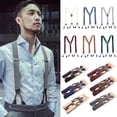 thumbnail image 2 of Men Suspender with 6 Button Closure Non-slip Design Adjustable Elastic Keep Your Pants Up Men Y-Shaped Heavy Duty Suspender Dad Gift, 2 of 7