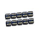 thumbnail image 4 of Paquete de 10 dados de seis caras, juguetes de barra opacos D6 de 16 mm para juegos de mesa de rol y matemáticas. Negro, 4 of 6
