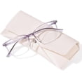 thumbnail image 1 of Gafas con bloqueo de luz azul FONHCOO TR90, montura moderna, 1 of 7